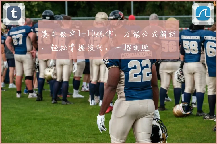 赛车数字1-10规律，万能公式解析，轻松掌握技巧，一招制胜
